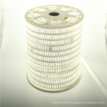 New Super bright double row 220v 110V 2835 indoor outdoor flexible led strip